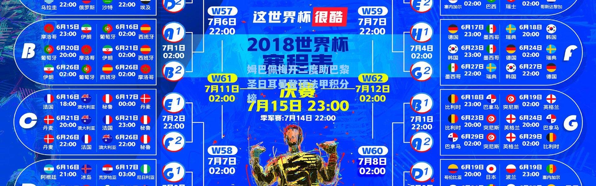 姆巴佩梅开二度助巴黎圣日耳曼登顶法甲积分榜